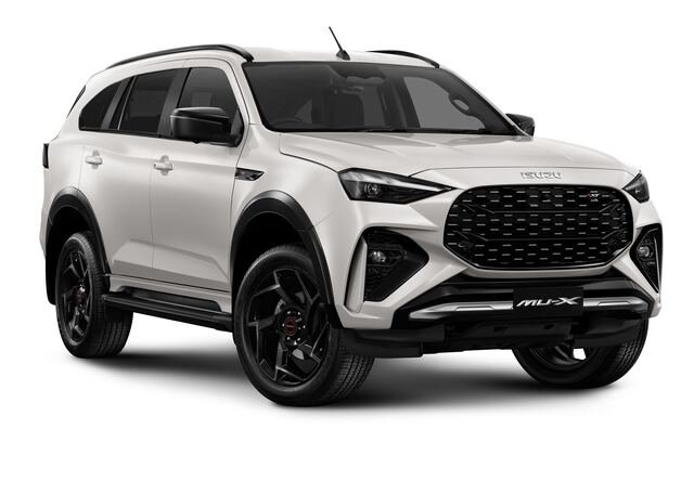 2025 Isuzu MU-X MY25.5 Isuzu MU-X 4X4 X-Terrian 3.0L Automatic (UJOR510D) UJOR510D Moonstone White (575)