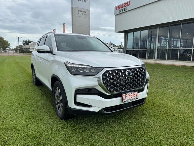 2022 Ssangyong Rexton ULTIMATE 4WD BLACK LEATHER RULT4AD22 Pearl White Metallic