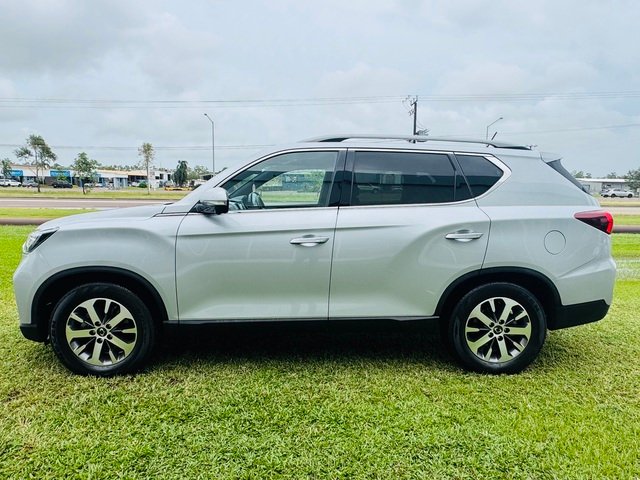 2022 Ssangyong Rexton Rexton Ultimate 2.2T Diesel Auto 4WD MY23 (Black Leather) Fine Silver Metallic