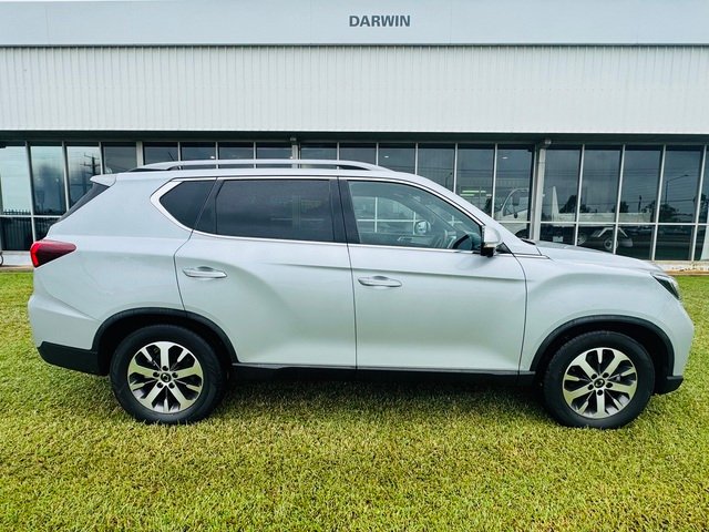 2022 Ssangyong Rexton Rexton Ultimate 2.2T Diesel Auto 4WD MY23 (Black Leather) Fine Silver Metallic
