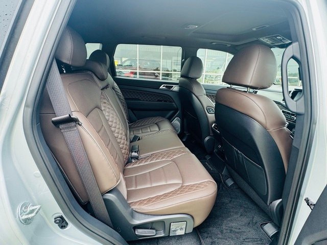 2022 Ssangyong Rexton Rexton Ultimate 2.2T Diesel Auto 4WD MY23 (Black Leather) Fine Silver Metallic