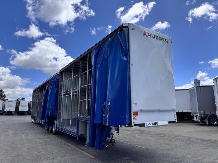 2017 Krueger St3 Od 34 Pallet Double Drop Deck Mezz 4.6M