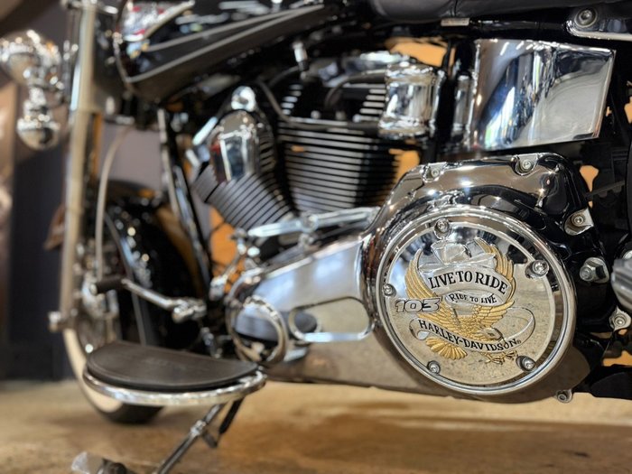 2009 Harley-davidson FLSTC HERITAGE SOFTAIL CLASSIC BLACK