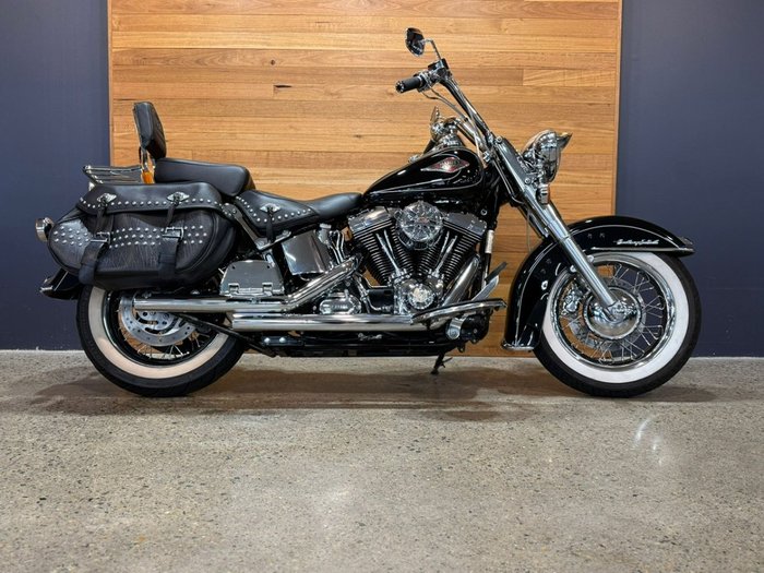 2009 Harley-davidson FLSTC HERITAGE SOFTAIL CLASSIC BLACK