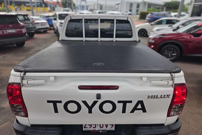 2021 Toyota Hilux Workmate GUN125R 4X4 Dual Range Glacier White