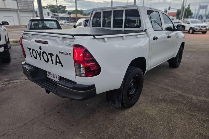 2021 Toyota Hilux Workmate GUN125R 4X4 Dual Range Glacier White