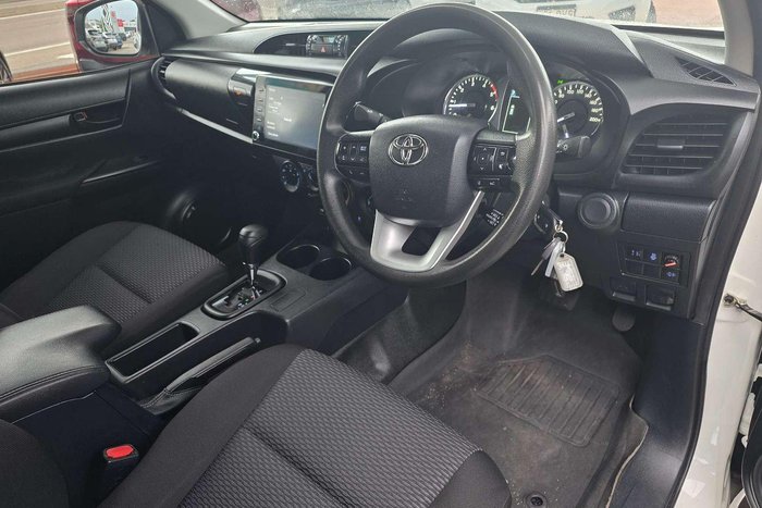 2021 Toyota Hilux Workmate GUN125R 4X4 Dual Range Glacier White