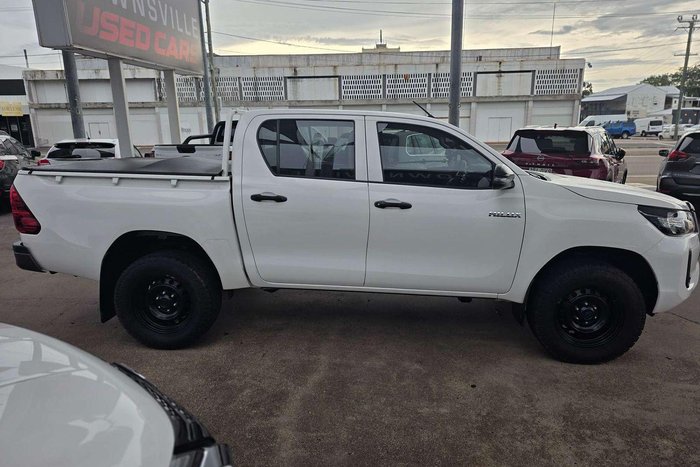 2021 Toyota Hilux Workmate GUN125R 4X4 Dual Range Glacier White