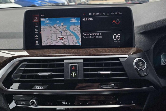 2021 BMW X3 xDrive20d G01 4X4 Constant Black