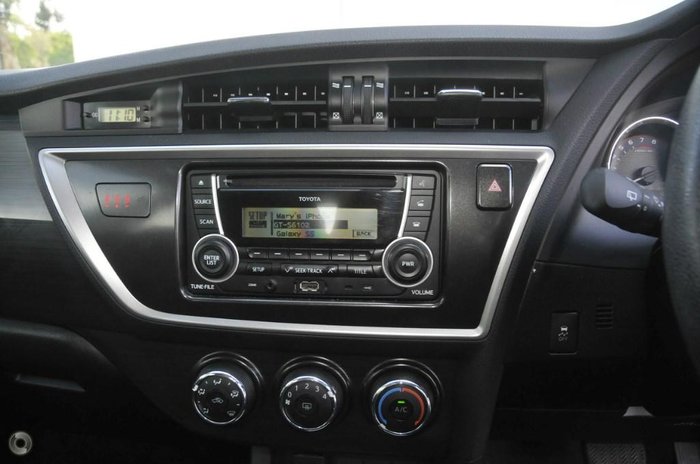 2014 Toyota Corolla Ascent ZRE182R Glacier White