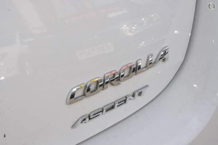 2014 Toyota Corolla Ascent ZRE182R Glacier White