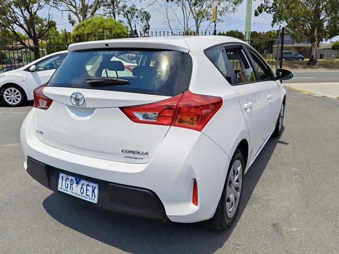 2014 Toyota Corolla Ascent ZRE182R Glacier White