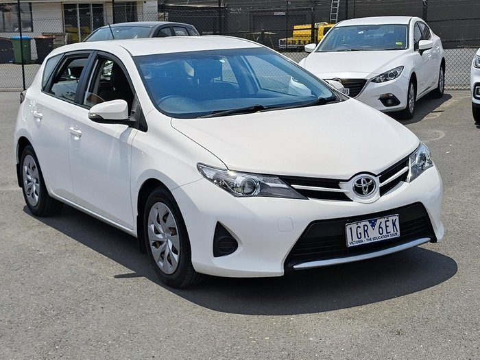 2014 Toyota Corolla Ascent ZRE182R Glacier White