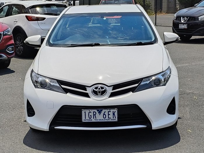 2014 Toyota Corolla Ascent ZRE182R Glacier White