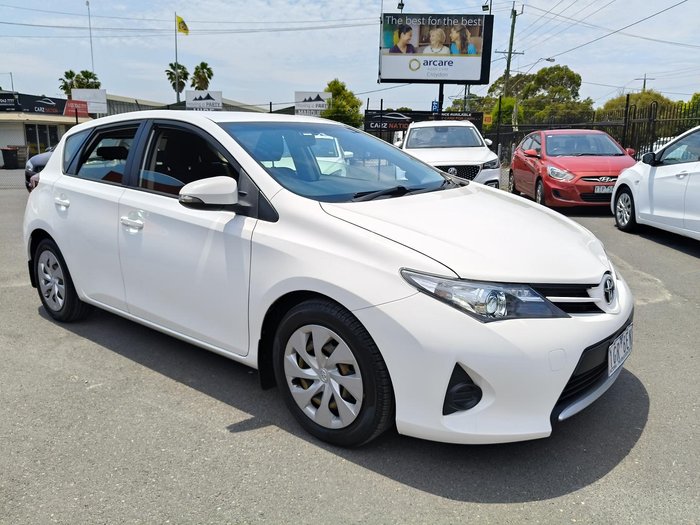 2014 Toyota Corolla Ascent ZRE182R Glacier White