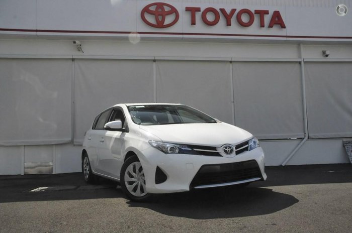 2014 Toyota Corolla Ascent ZRE182R Glacier White