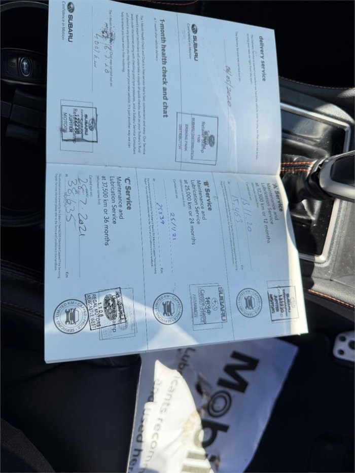 2020 SUBARU XV 2.0i-S