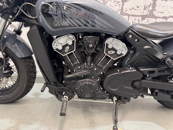 2022 Indian Scout Bobber Scout Grey
