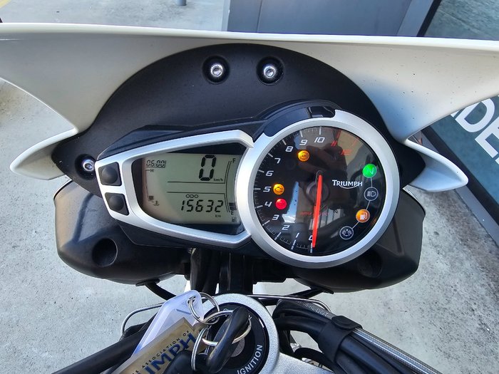 2014 Triumph SPEED TRIPLE White