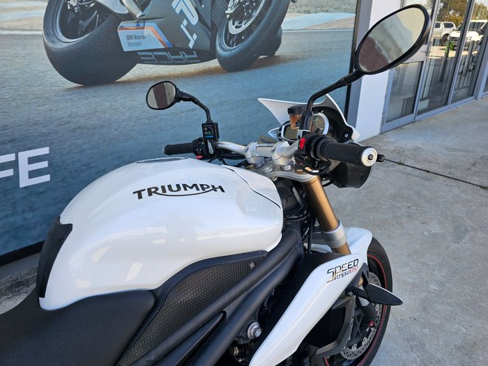 2014 Triumph SPEED TRIPLE White