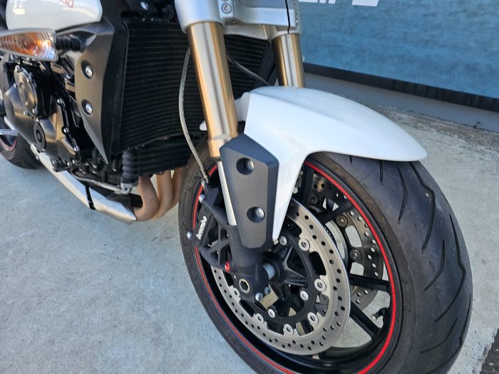 2014 Triumph SPEED TRIPLE White