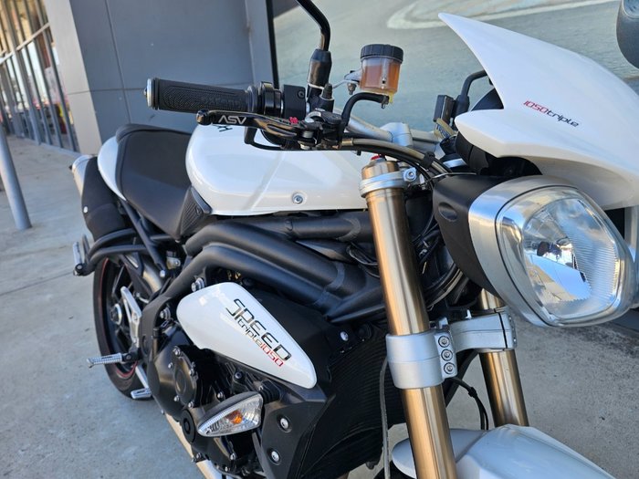 2014 Triumph SPEED TRIPLE White