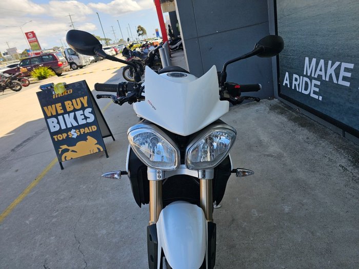 2014 Triumph SPEED TRIPLE White