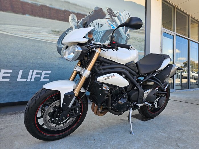 2014 Triumph SPEED TRIPLE White