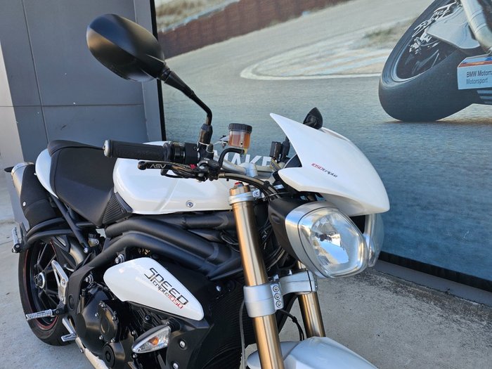 2014 Triumph SPEED TRIPLE White