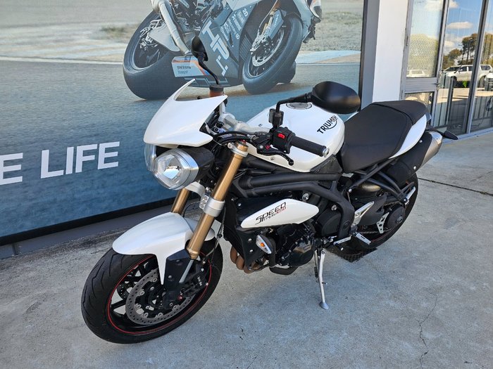 2014 Triumph SPEED TRIPLE White