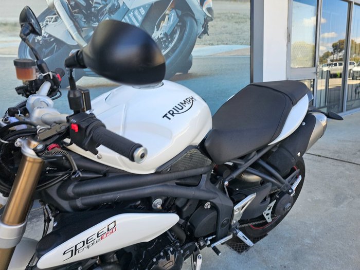 2014 Triumph SPEED TRIPLE White
