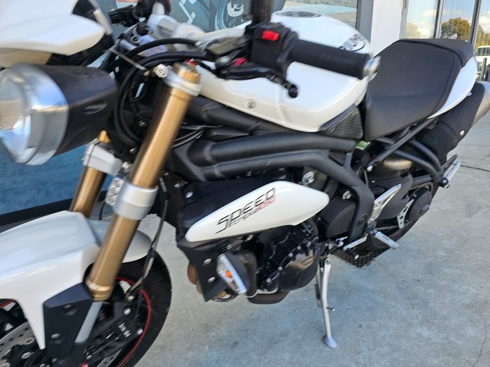 2014 Triumph SPEED TRIPLE White