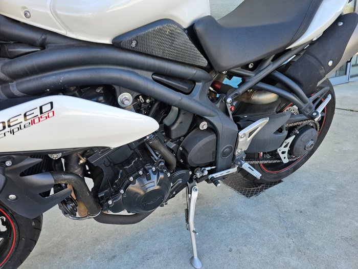 2014 Triumph SPEED TRIPLE White
