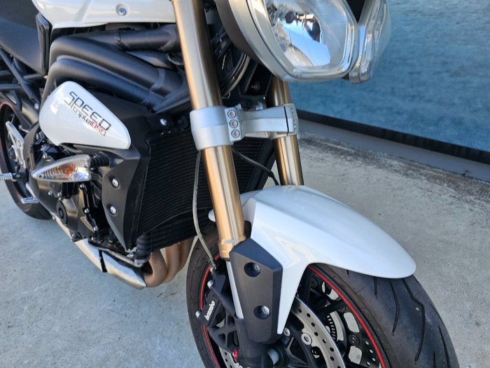 2014 Triumph SPEED TRIPLE White