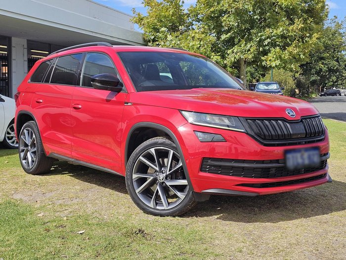 2018 SKODA Kodiaq 132TSI Sportline NS MY18.5 4X4 Velvet Red