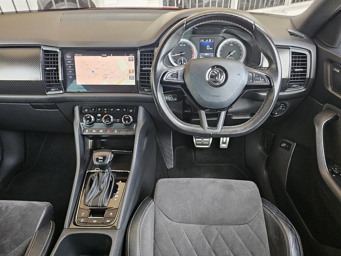 2018 SKODA Kodiaq 132TSI Sportline NS MY18.5 4X4 Velvet Red