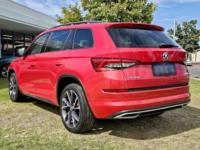 2018 SKODA Kodiaq 132TSI Sportline NS MY18.5 4X4 Velvet Red