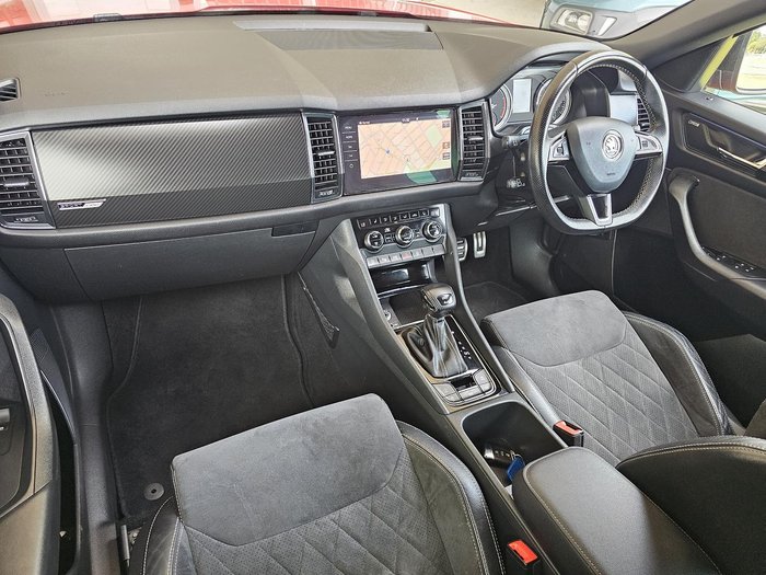 2018 SKODA Kodiaq 132TSI Sportline NS MY18.5 4X4 Velvet Red