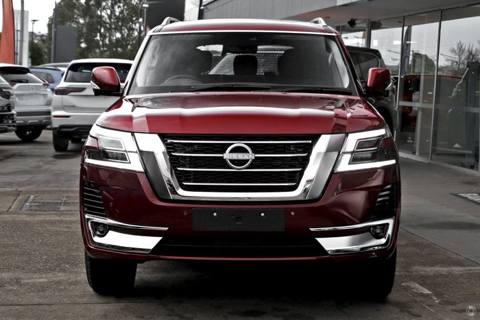 2025 Nissan Patrol Ti-L Y62 MY25 4X4 Dual Range Desert Red