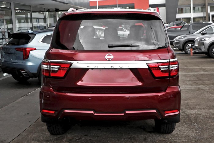 2025 Nissan Patrol Ti-L Y62 MY25 4X4 Dual Range Desert Red