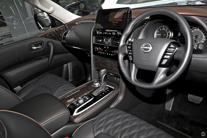 2025 Nissan Patrol Ti-L Y62 MY25 4X4 Dual Range Desert Red