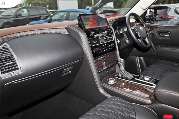 2025 Nissan Patrol Ti-L Y62 MY25 4X4 Dual Range Desert Red