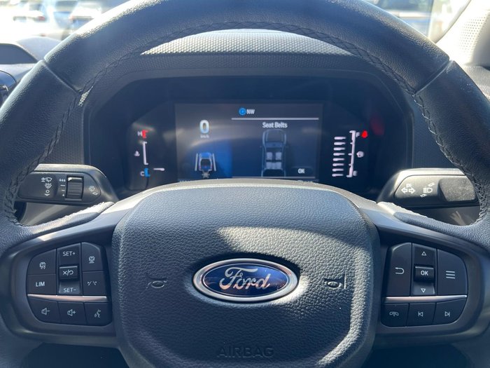 2023 Ford Ranger XLT MY24.00 4X4 Dual Range Arctic White