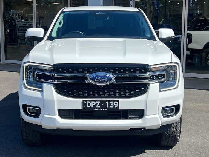2023 Ford Ranger XLT MY24.00 4X4 Dual Range Arctic White