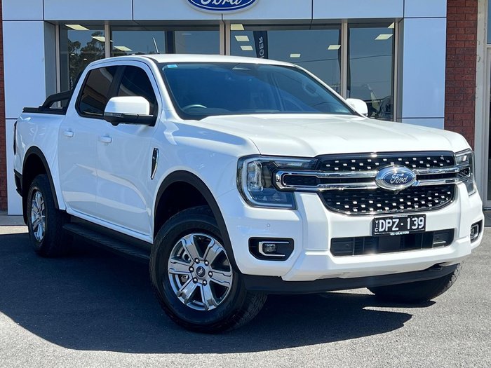 2023 Ford Ranger XLT MY24.00 4X4 Dual Range Arctic White