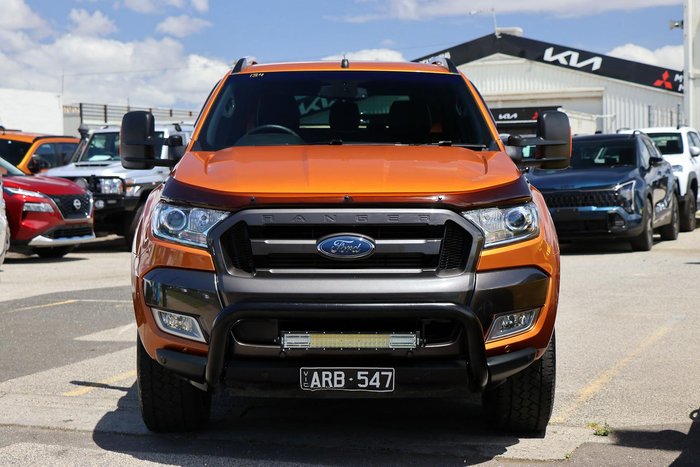 2017 Ford Ranger Wildtrak PX MkII 4X4 Dual Range Pride Orange