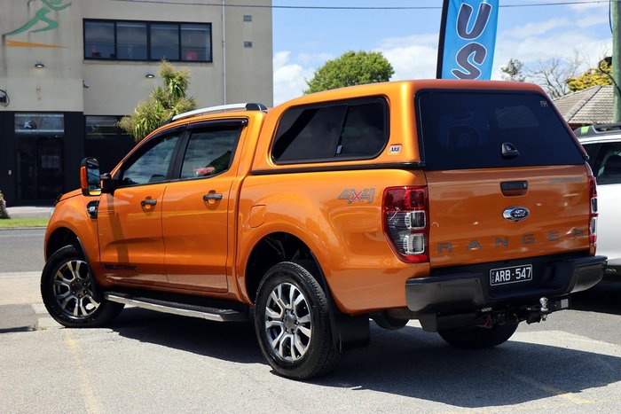 2017 Ford Ranger Wildtrak PX MkII 4X4 Dual Range Pride Orange