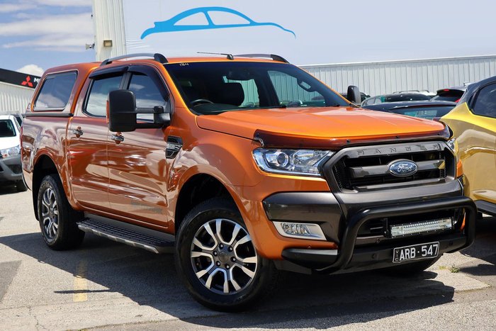2017 Ford Ranger Wildtrak PX MkII 4X4 Dual Range Pride Orange