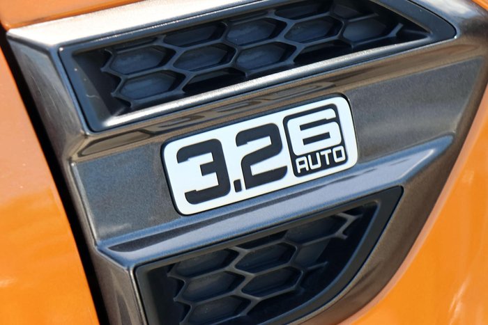 2017 Ford Ranger Wildtrak PX MkII 4X4 Dual Range Pride Orange