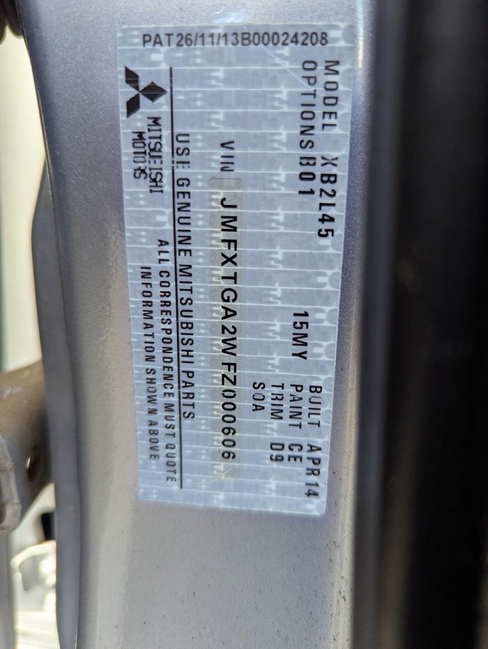 2014 Mitsubishi ASX LS